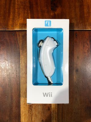 Nunchuk Wii bianco con scatola originale