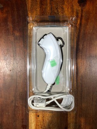 Nunchuk Wii bianco con scatola originale