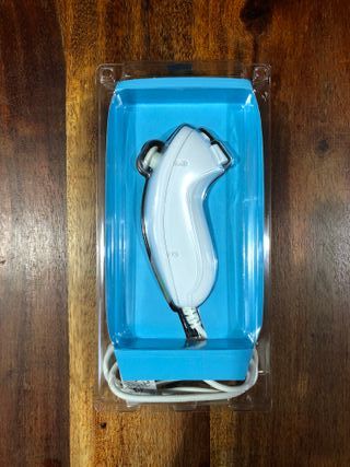 Nunchuk Wii bianco con scatola originale