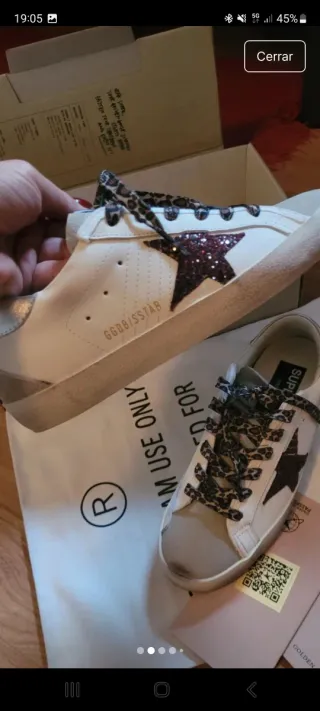 Zapatillas Golden Goose Star Glitter.