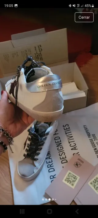 Zapatillas Golden Goose Star Glitter.