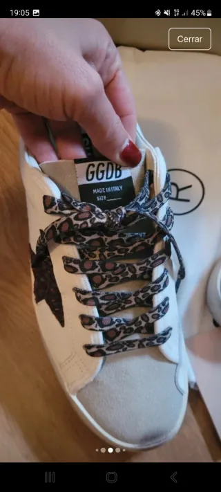 Zapatillas Golden Goose Star Glitter.