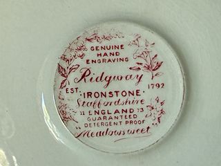 🇬🇧 Ridgway 7 Platos Pequeños