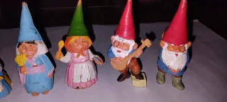 Colección 6 Gnomos de Goma
