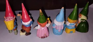 Colección 6 Gnomos de Goma