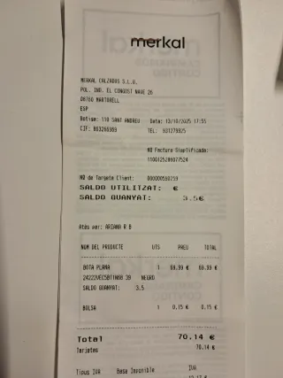 Botas caña alta T.39