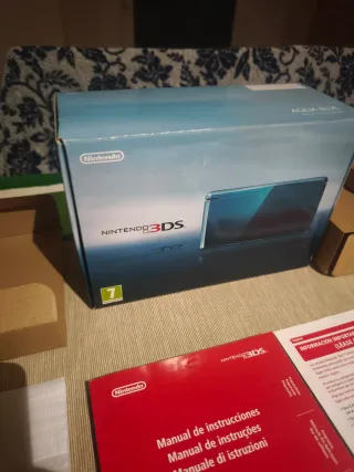 Nintendo 3DS Turquesa Completa