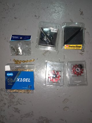 Specialized Shiv + 2 jueg ruedas + accesorios