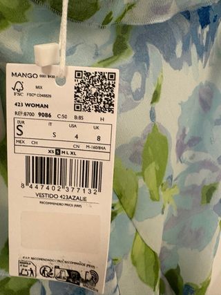 Vestido floral Mango invitada boda