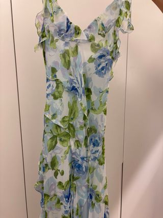 Vestido floral Mango invitada boda