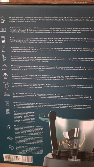 Cecotec Mambo Touch + Jarra Habana sin ningún uso