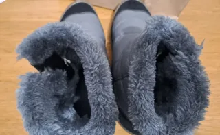 Botas invierno grises y negras T.44