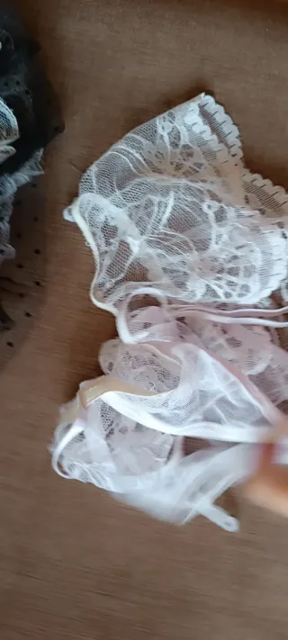 Disfraz sexy encaje y cuadros