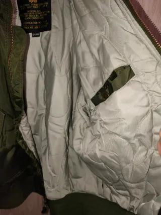 Chaqueta Alpha Industries Verde