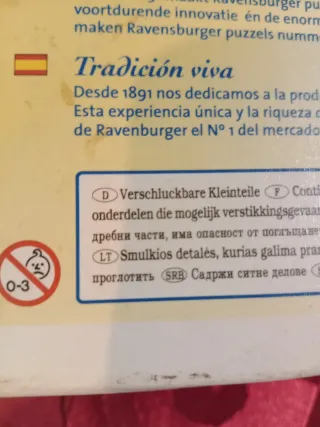 Puzzle Ravensburger Disney 1000 Peças