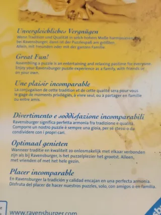 Puzzle Ravensburger Disney 1000 Peças