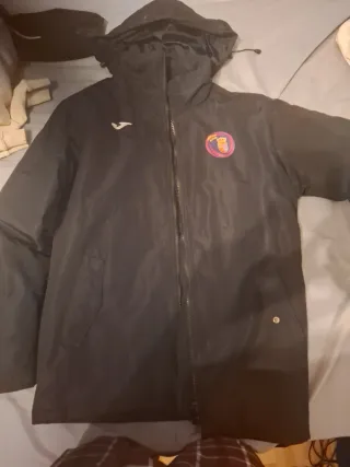 Abrigo cortavientos Joma negro