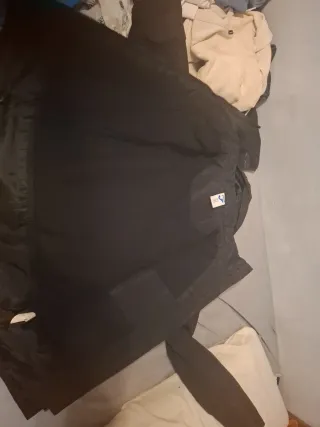 Abrigo cortavientos Joma negro