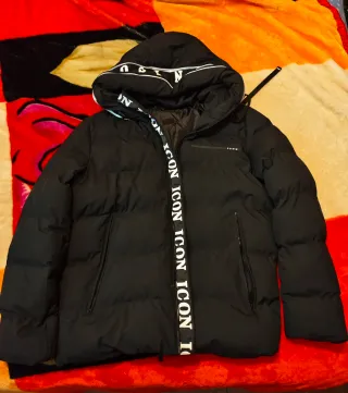 Cazadora ICON Negra Talla XXL