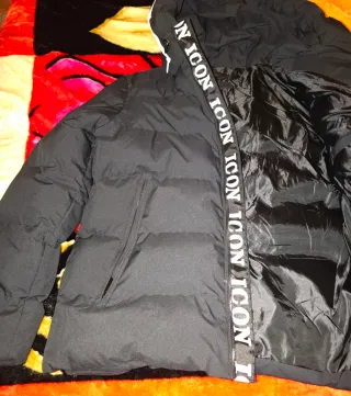 Cazadora ICON Negra Talla XXL