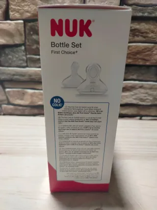 NUK First Choice+ Set 3 Biberones de 300 ml  0-6 m