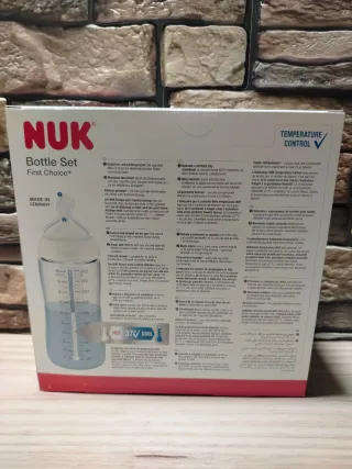 NUK First Choice+ Set 3 Biberones de 300 ml  0-6 m