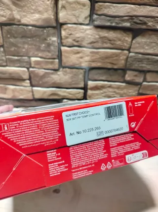 NUK First Choice+ Set 3 Biberones de 300 ml  0-6 m