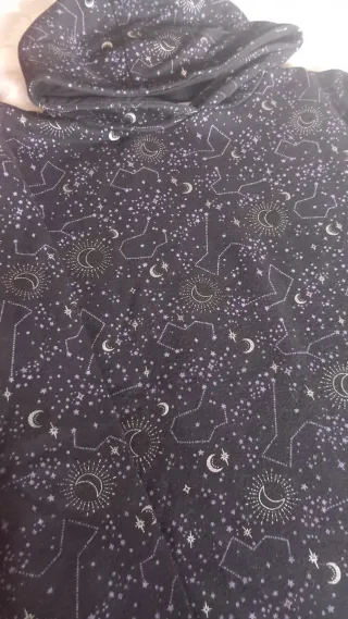 Sudadera niña estrellas y lunas Primark