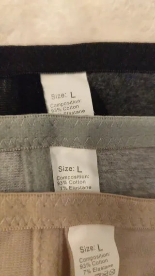 Pack 3 Sujetadores Talla L