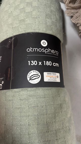 Manta fina decorativa 130x170cm