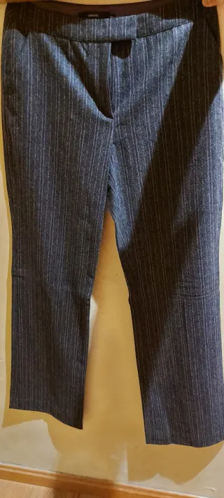 Traje de chaqueta Cortefiel mujer gris