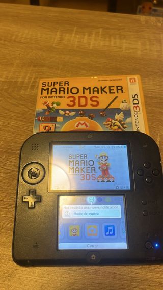 Console Nintendo 2DS nera