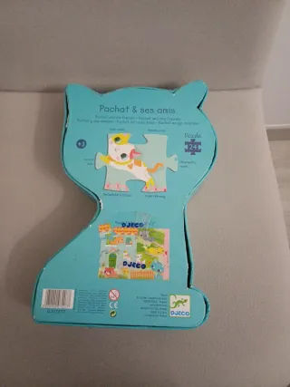 Puzzle Djeco Gato y Pajarito 24 Piezas