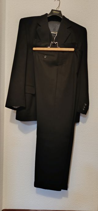 Traje Cortefiel City Wear Talla M Negro