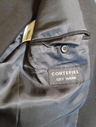 Traje Cortefiel City Wear Talla M Negro