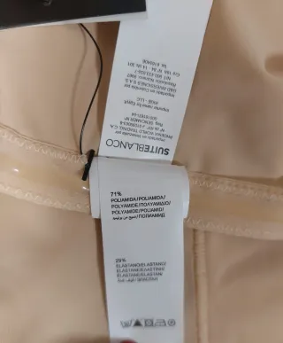 Braga faja moldeadora SUITEBLANCO talla L.