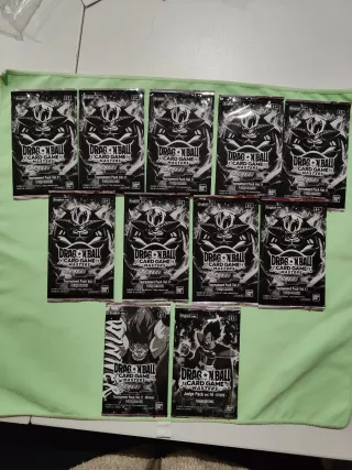 11 Sobres promo Sellados Dragon Ball Masters