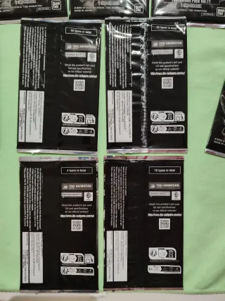 11 Sobres promo Sellados Dragon Ball Masters