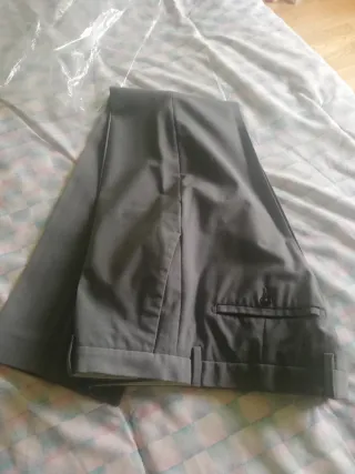 Traje Zara Gris Hombre