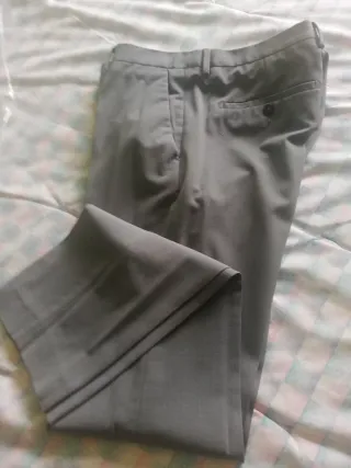 Traje Zara Gris Hombre