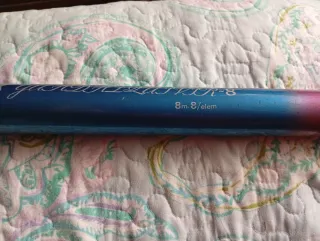 Caña de pescar fibra 8m. 8/elem