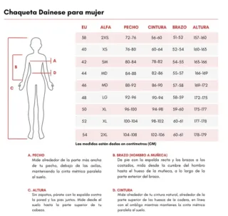 Chaqueta  moto Dainese Tonale Mujer D-Dry XT T-44