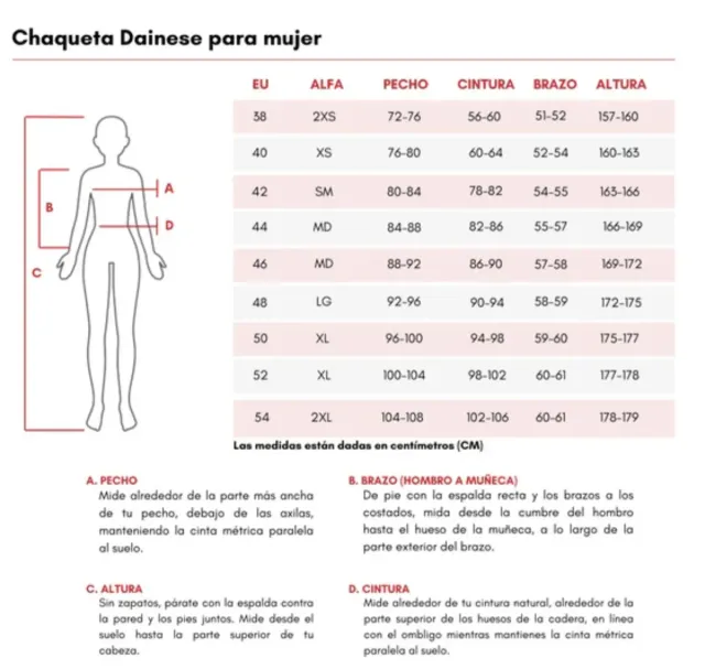 Chaqueta  moto Dainese Tonale Mujer D-Dry XT T-44