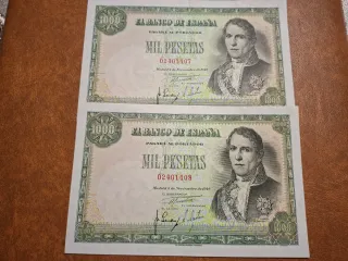 Pareja 1000 ptas 1949 SC-