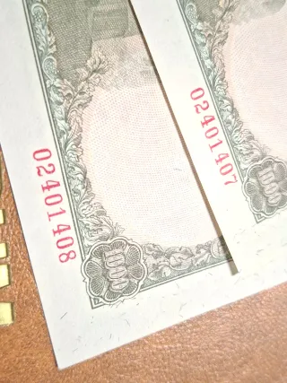 Pareja 1000 ptas 1949 SC-