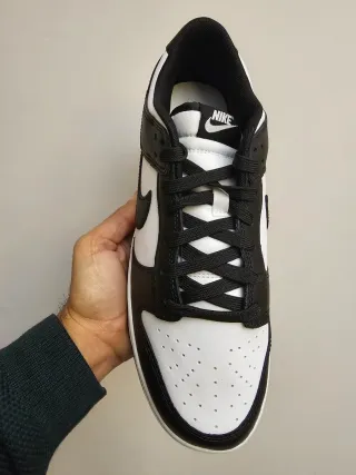 Nike Dunk Low Retro Negro Blanco