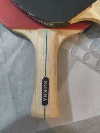 Set Palas Ping Pong + Red + 5 Pelotas