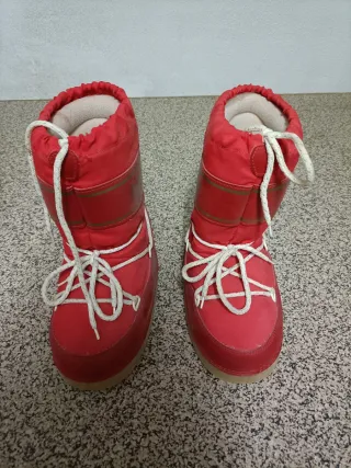 Botas de Nieve Rojas Talla 32-34