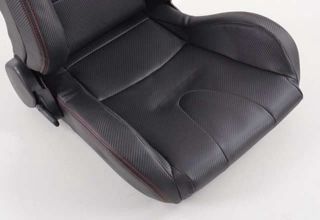 Asientos RECARO Carbono + 2 RaílesAsientos RECARO