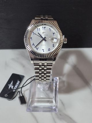 Reloj arabe PRESIDENT 40mm | Acero Inoxidable